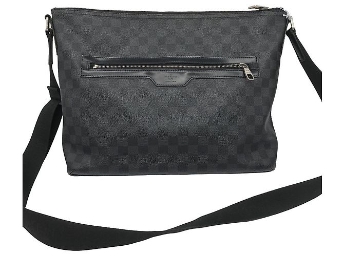 Louis Vuitton Mick Messenger Damier Graphite GM Noir - vue 2