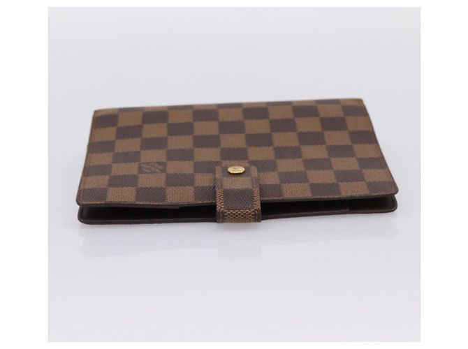 Copertina Agenda Louis Vuitton Damier Canvas Marrone - vista 4