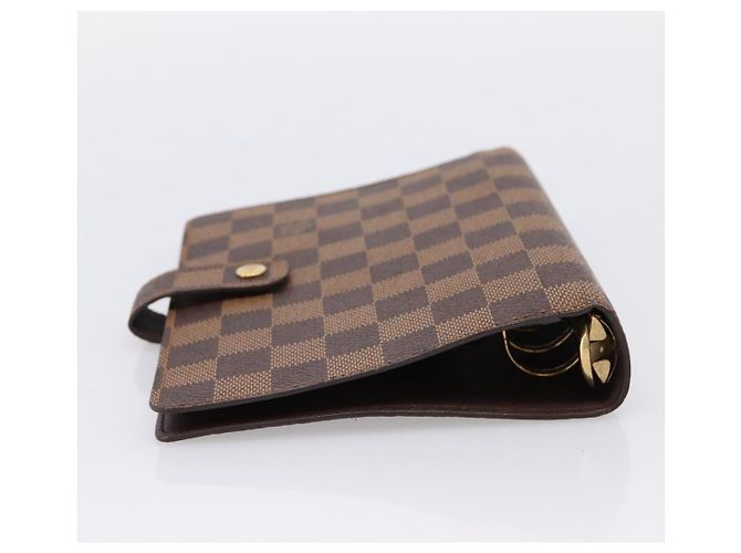 Copertina Agenda Louis Vuitton Damier Canvas Marrone - vista 6