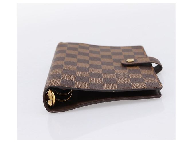 Copertina Agenda Louis Vuitton Damier Canvas Marrone - vista 7