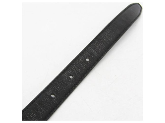 Cinto Gucci Interlocking G (Outlet) Couro Medium Preto - vista 7