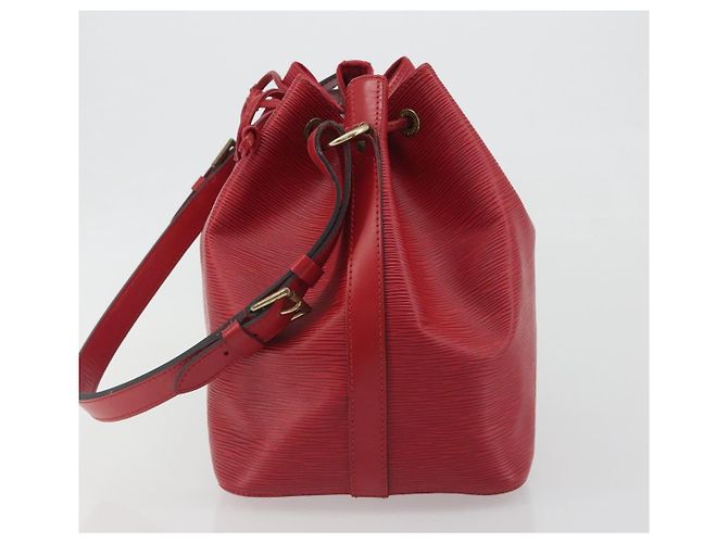 Louis Vuitton Petit Noe Epi Leather Small Rosso - vista 5