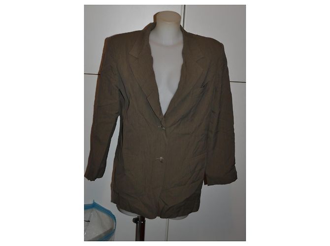 Blazer Weekend Max Mara de lana Caqui - vista 2