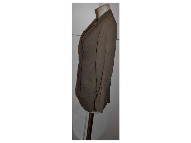 Blazer Weekend Max Mara de lana Caqui - vista 3