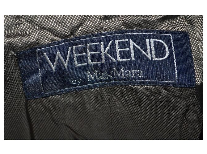 Blazer Weekend Max Mara de lana Caqui - vista 5