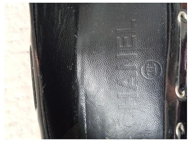 Chanel Lackleder Pumps Schwarz Weiß - Ansicht 4
