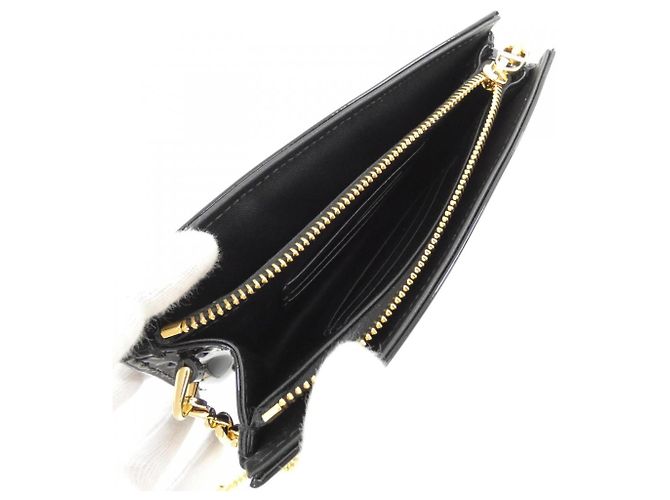 Borsa a mano Christian Dior Caro Pouch Borsa a tracolla Nero - vista 7