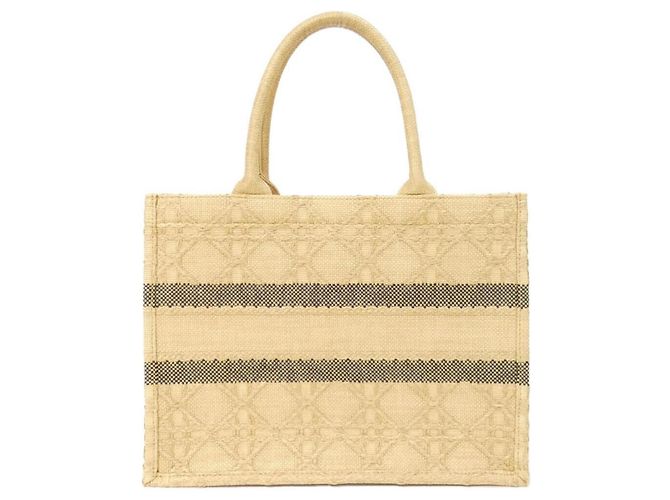 Borsa Christian Dior Book Tote Medium Beige - vista 2