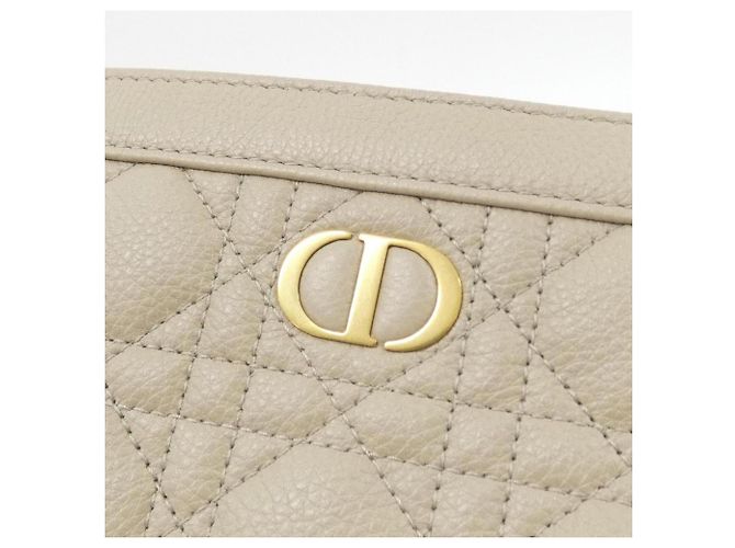 Pochette a mano Christian Dior Caro Every Sabbia - vista 4