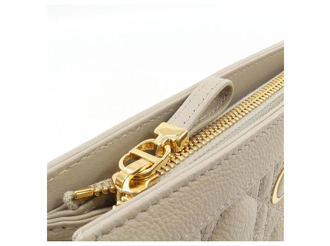 Pochette a mano Christian Dior Caro Every Sabbia - vista 5