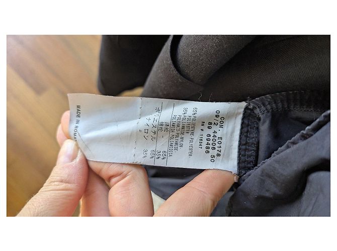 Moncler Parka con Cappuccio Nylon Navy Blu navy - vista 6