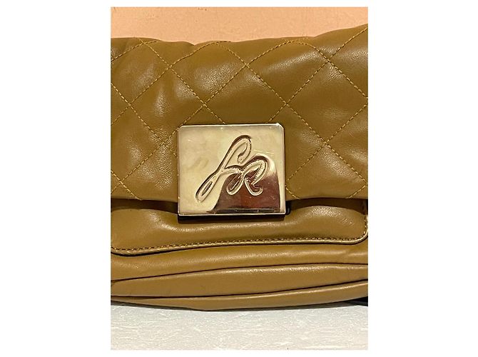 Sonia Rykiel Bolsa de Ombro em Pele Acolchoada - Conhaque Marrom - vista 2