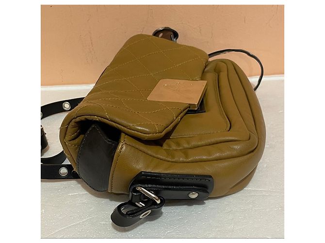 Sonia Rykiel Bolsa de Ombro em Pele Acolchoada - Conhaque Marrom - vista 5