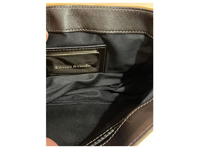 Sonia Rykiel Bolsa de Ombro em Pele Acolchoada - Conhaque Marrom - vista 9