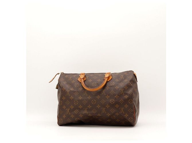 Bolsa Louis Vuitton Speedy 30 Monogram Canvas Marrom Monograma - vista 4
