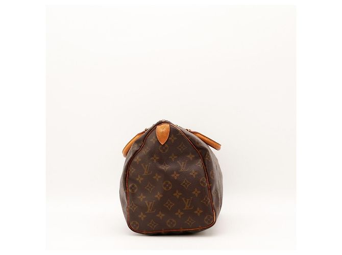 Bolsa Louis Vuitton Speedy 30 Monogram Canvas Marrom Monograma - vista 5