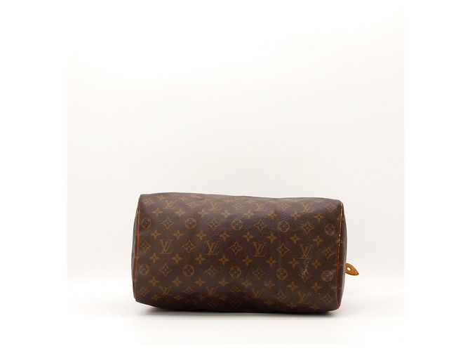 Bolsa Louis Vuitton Speedy 30 Monogram Canvas Marrom Monograma - vista 6