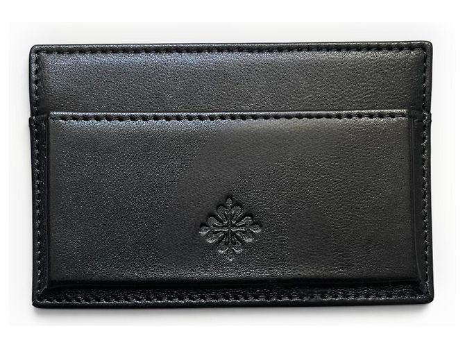 Patek Philippe Black Leather Card Holder - view 2
