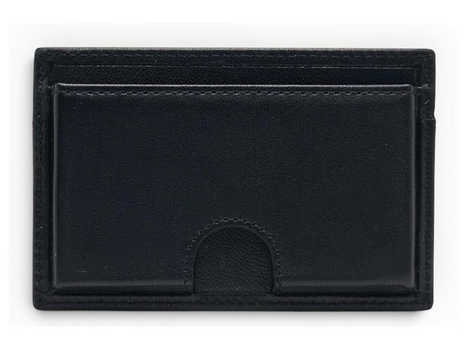 Patek Philippe Black Leather Card Holder - view 3