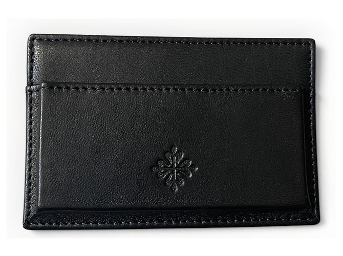 Patek Philippe Black Leather Card Holder - view 6