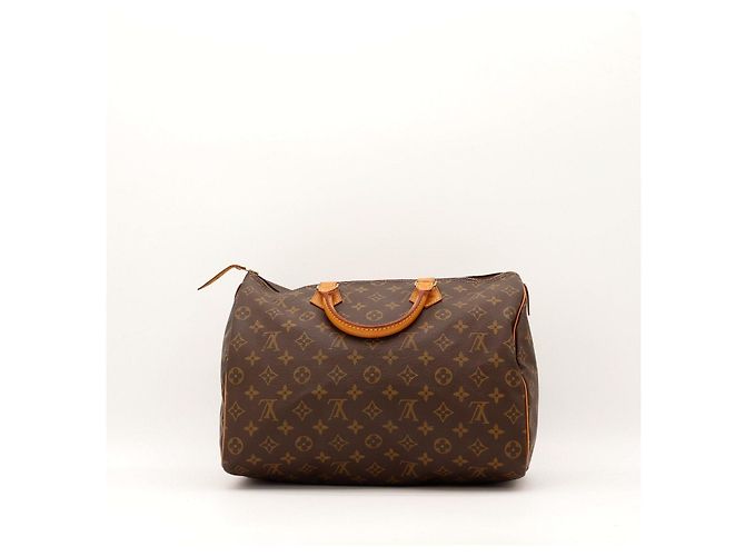 Bolsa de mão Louis Vuitton Speedy 30 Monogram Canvas Marrom Monograma - vista 4
