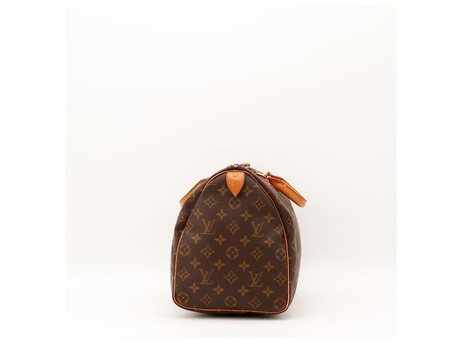 Bolsa de mão Louis Vuitton Speedy 30 Monogram Canvas Marrom Monograma - vista 5