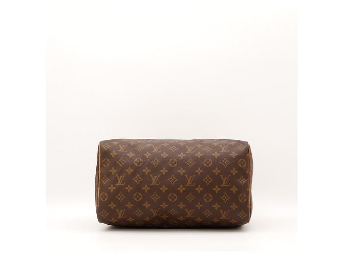 Bolsa de mão Louis Vuitton Speedy 30 Monogram Canvas Marrom Monograma - vista 6