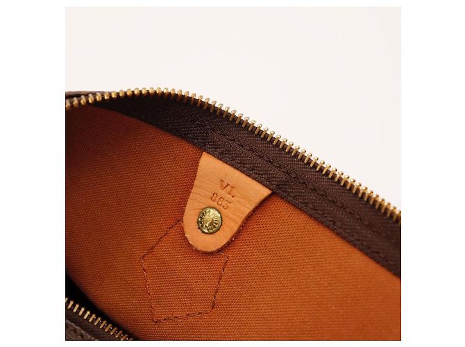 Bolsa de mão Louis Vuitton Speedy 30 Monogram Canvas Marrom Monograma - vista 8