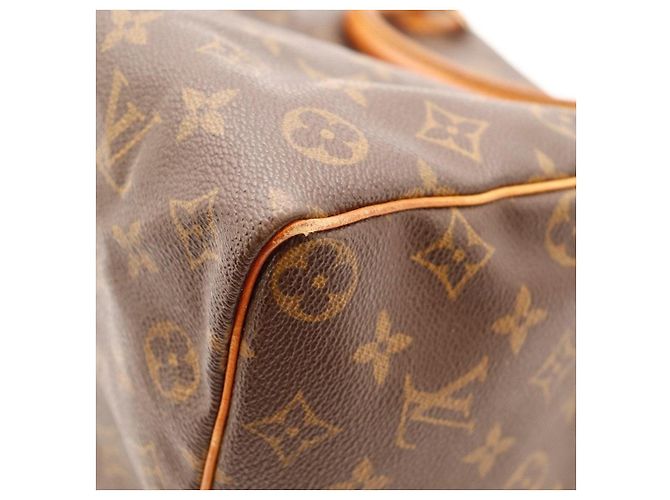 Borsa Louis Vuitton Speedy 30 Monogram Canvas Marrone Monogramma - vista 13