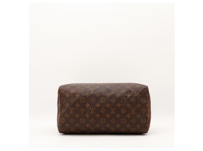 Borsa Louis Vuitton Speedy 30 Monogram Canvas Marrone Monogramma - vista 6