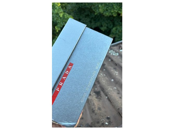 Prada Sneakers Grau Leder Mesh - Ansicht 10