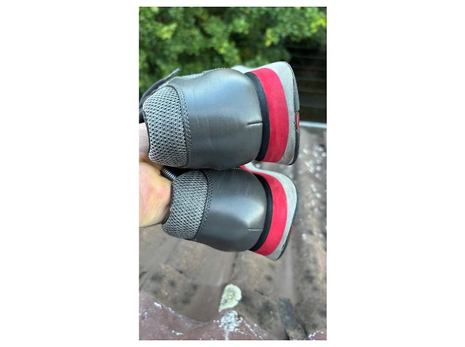 Prada Sneakers Grau Leder Mesh - Ansicht 3