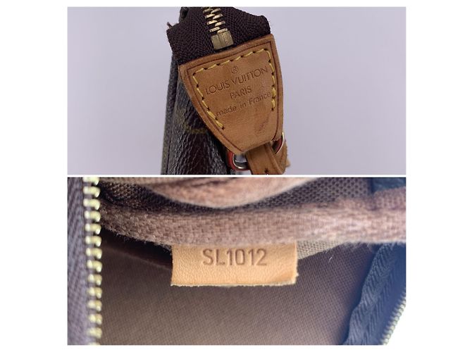 Louis Vuitton Bolsa Pochette Accessoires em Monogram Canvas Marrom - vista 6