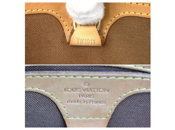 Louis Vuitton Borsa Ellipse PM in canvas monogram marrone - vista 6