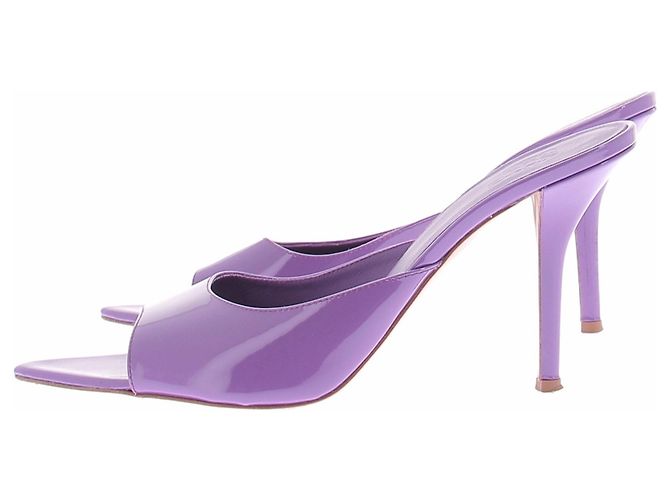 Autre Marque GIA BORGHINI Pumps aus Leder Violett Größe 40 Lila - Ansicht 2