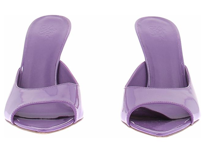 Autre Marque GIA BORGHINI Pumps aus Leder Violett Größe 40 Lila - Ansicht 3