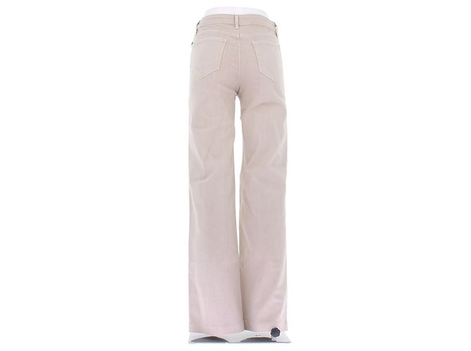Vaqueros L'Agence Beige de Algodón Talla 26 - vista 2