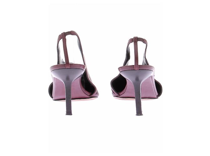 Autre Marque ARMARIUM Pumps aus Leder Lila Größe 39 Bordeaux - Ansicht 6