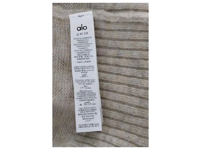 Autre Marque ALO Wollpullover beige - Ansicht 8