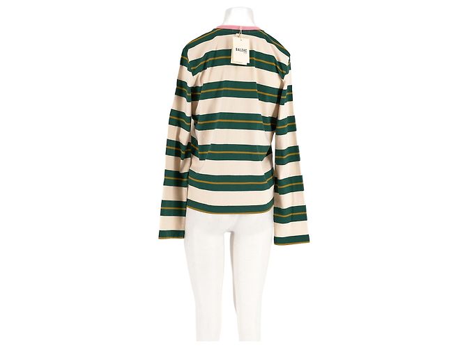 Balzac Paris Top in cotone multicolore - vista 6