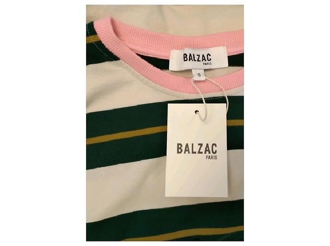 Balzac Paris Top in cotone multicolore - vista 7