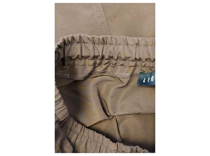 Autre Marque Pantalones anchos, boyfriend & mom marrón Castaño - vista 5