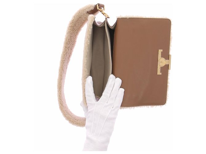 Borsa Tod's Timeless in pelle marrone - vista 7