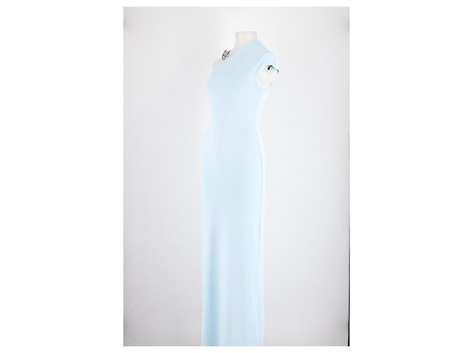 Autre Marque Vestido largo azul MESHKI - vista 4