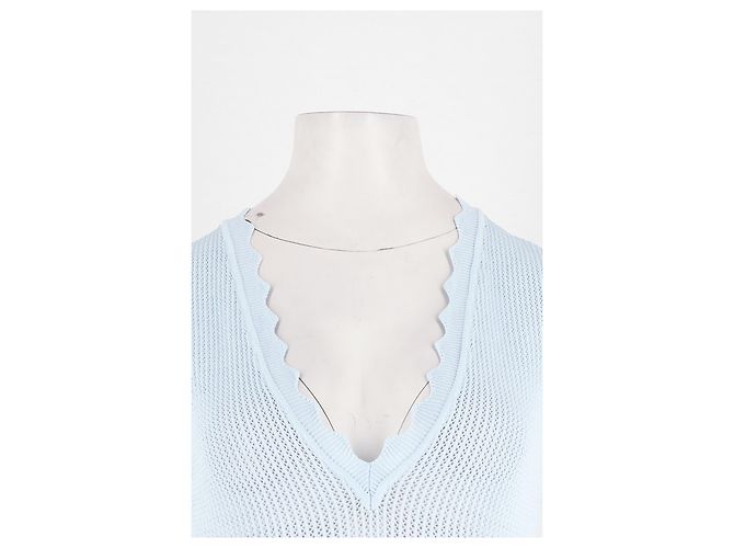 Autre Marque Vestido largo azul MESHKI - vista 2
