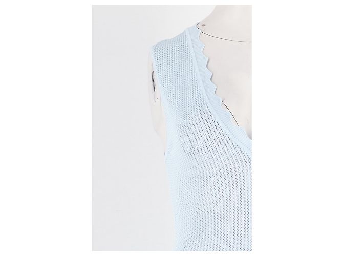 Autre Marque Vestido largo azul MESHKI - vista 3