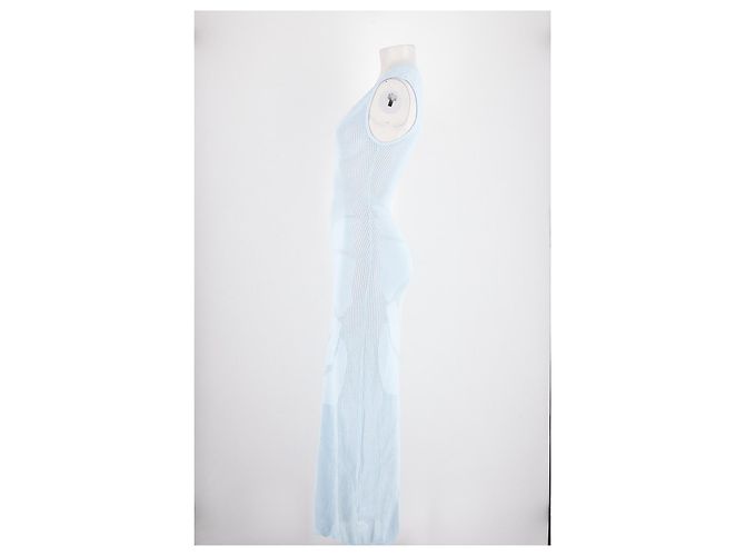 Autre Marque Vestido largo azul MESHKI - vista 5