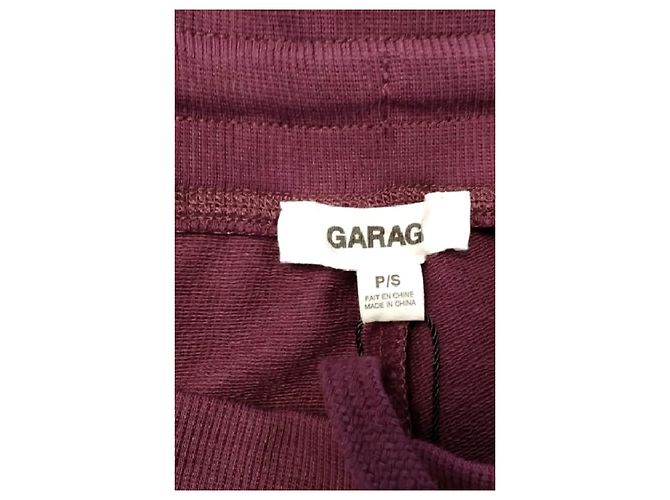 Autre Marque Pantalones de chándal GARAGE de algodón morados Púrpura - vista 5