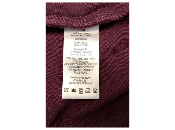 Autre Marque Pantalones de chándal GARAGE de algodón morados Púrpura - vista 6