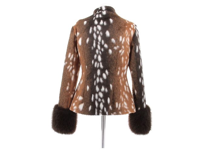 Cantarelli Bambi Pelzjacke Braun - Ansicht 2